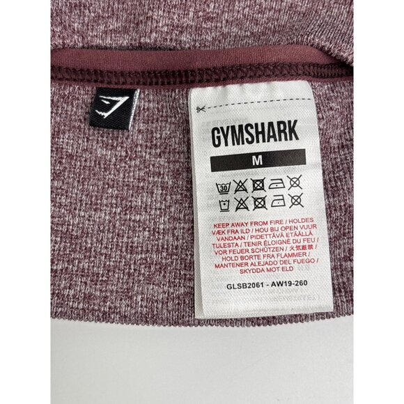 Gymshark Sports Bra Burgundy Medium - Picture 4 of 4